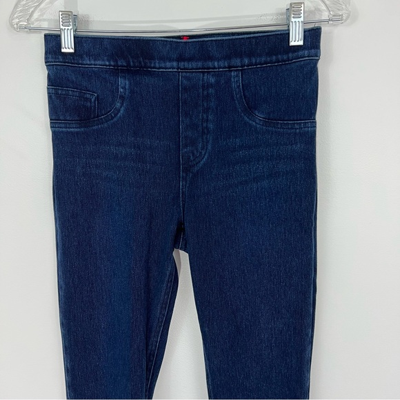 Spanx Jeanish Ankle Leggings in Twilight Rinse Small - Picture 3 of 9